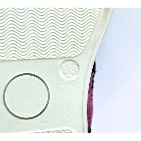 ELYSIAN Emily Morrison Ankara Ikat Silk Velvet High Top Sneakers 38 Pink Black - Picture 12 of 14